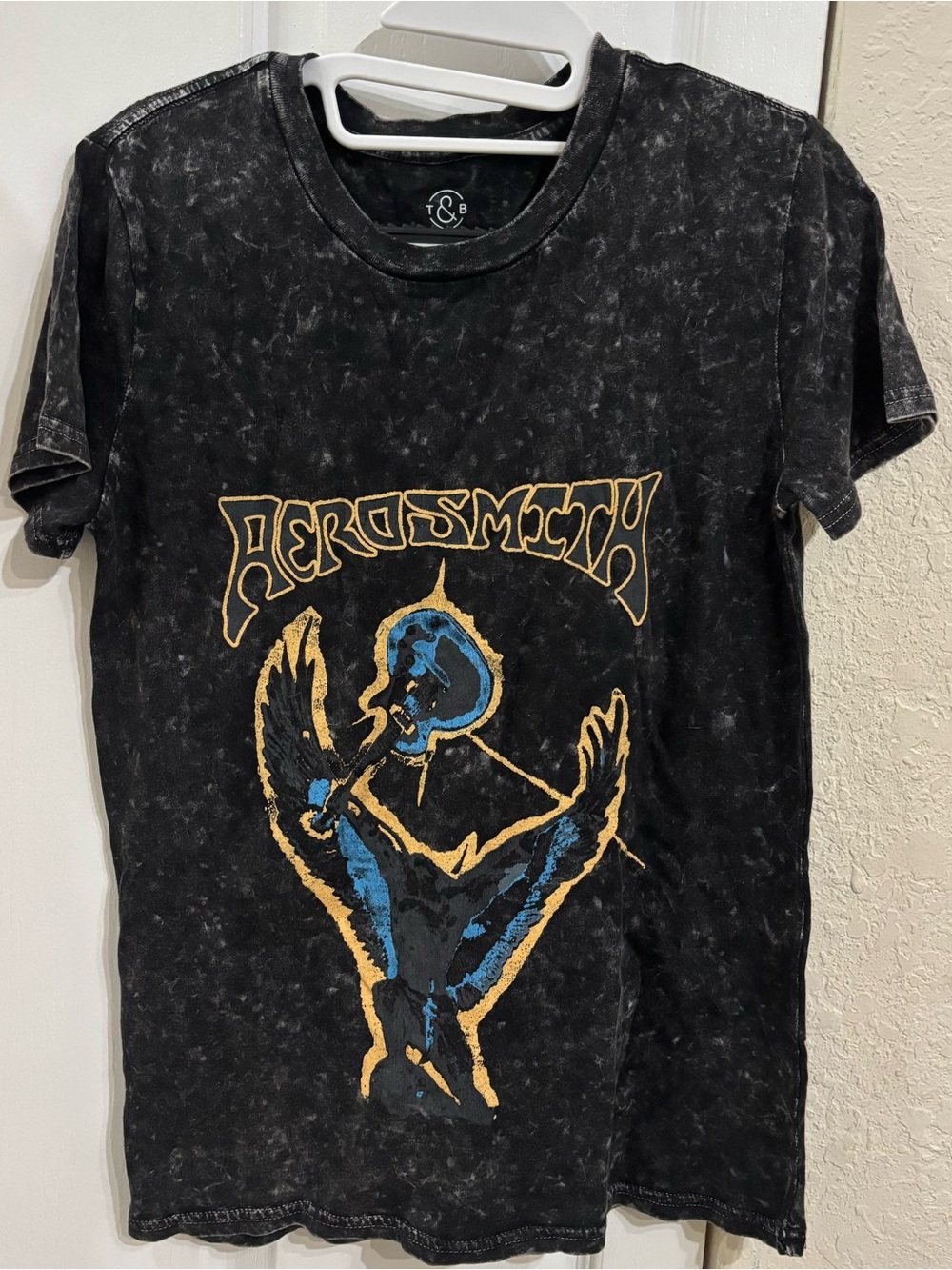 Black Graphic Band T-Shirt